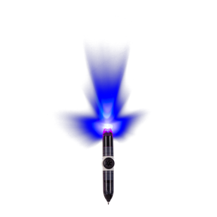 Kugelschreiber, Gyro Spinner mit LED