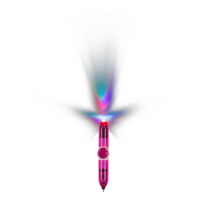 Kugelschreiber, Gyro Spinner mit LED