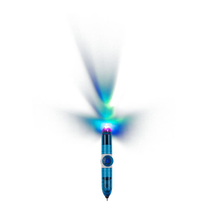 Kugelschreiber, Gyro Spinner mit LED