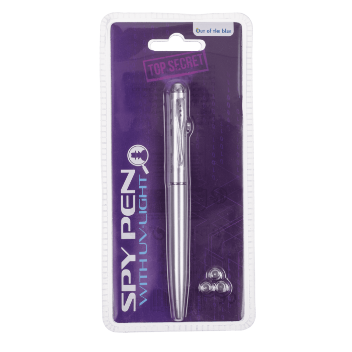 Geheimstift, Spy Pen, mit unsichtbarer Tinte &