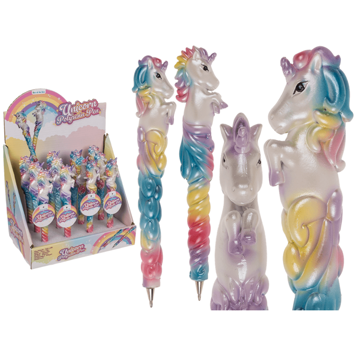 Kugelschreiber, Einhorn, ca. 17 cm,