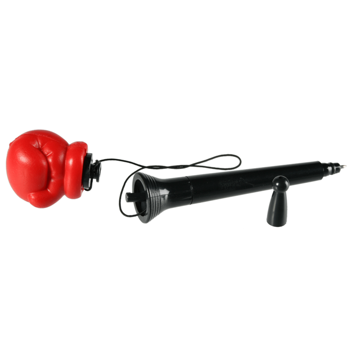 Kugelschreiber, Boxhandschuh,