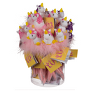 Kugelschreiber, Einhorn, mit Pom Pom & LED