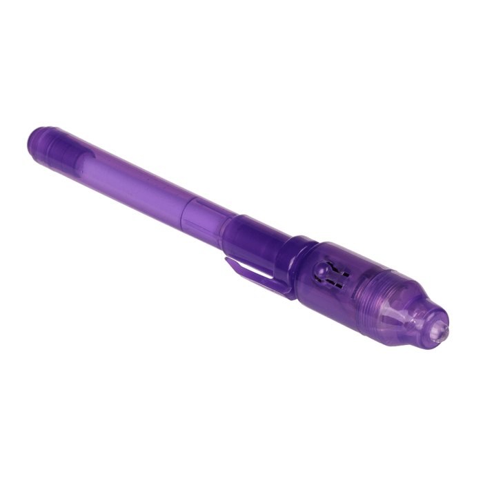 Geheimstift mit unsichtbarer Tinte & UV-Licht,