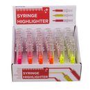 Textmarker, Spritze, ca. 14 cm,