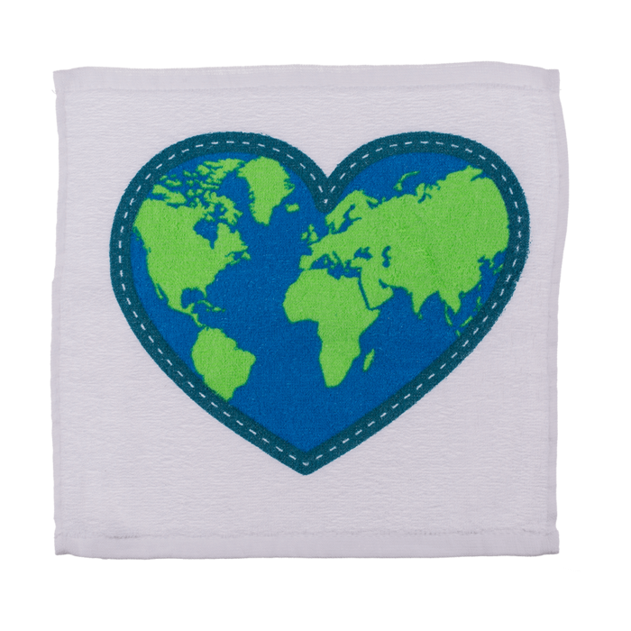 Magisches Baumwoll-Handtuch, Save the Planet,
