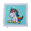 Magisches Baumwoll-Handtuch, Comic Einhorn,
