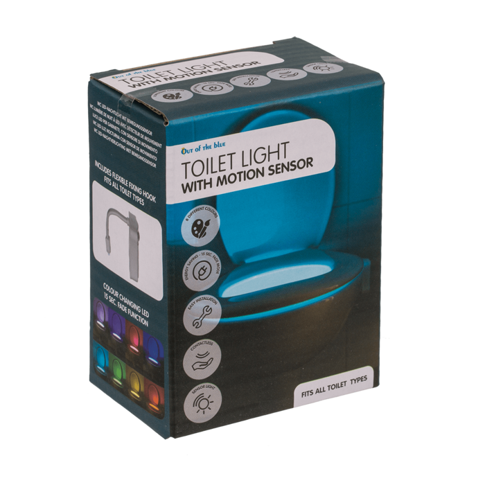 WC LED-Nachtlicht mit Bewegungssensor,