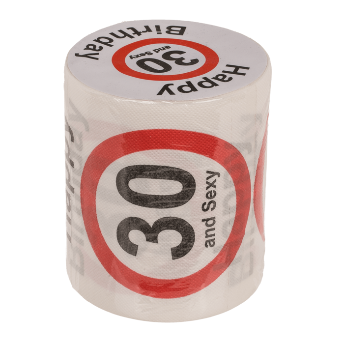 Toilettenpapier, Happy Birthday - 18, 30, 40 & 50
