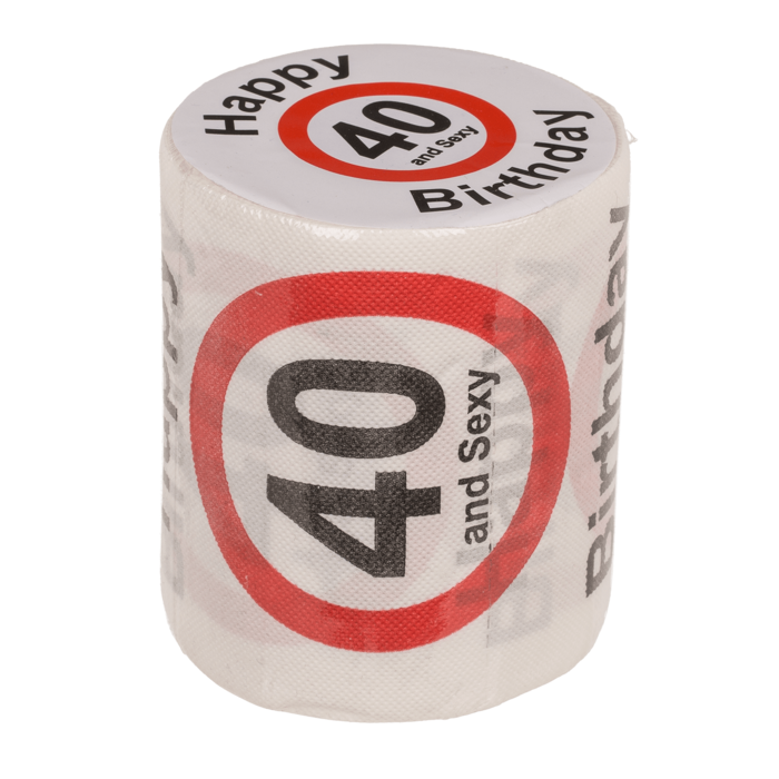 Toilettenpapier, Happy Birthday - 18, 30, 40 & 50