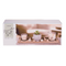 Naturfarbenes Holz-Tablett, ca. 36 x 14 cm,
