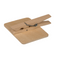 Holz-Tafel mit Clip, zum Beschriften,
