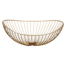 Deko Schale Wave, gold, groß, ca.38x34cm