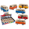 Modellauto mit Rückziehmotor, VW T1 Bus 1963,