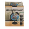 Tisch-Leuchte mit LED, Globus, H: ca. 15,5 cm,
