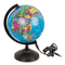 Tisch-Leuchte mit LED, Globus, H: ca. 15,5 cm,