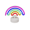 Neon-Leuchte,Pride, ca. 25 x 10 x 17,5 cm,