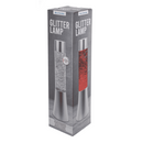 Glitter-Leuchte mit farbwechselnder LED,
