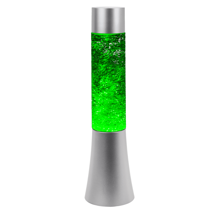 Glitter-Leuchte mit farbwechselnder LED,