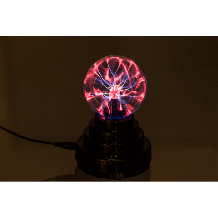 Plasma-Ball, ca. 10  x 14 cm,