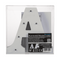 Beleuchteter Holz-Buchstabe A, mit 8 LED,
