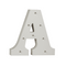 Beleuchteter Holz-Buchstabe A, mit 8 LED,