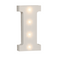 Beleuchteter Holz-Buchstabe I, mit 4 LED,