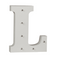 Beleuchteter Holz-Buchstabe L, mit 6 LED,