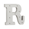 Beleuchteter Holz-Buchstabe R, mit 9 LED,