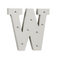 Beleuchteter Holz-Buchstabe W, mit 9 LED,