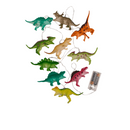 Lichterkette, Dinosaurier, mit 10 LED,