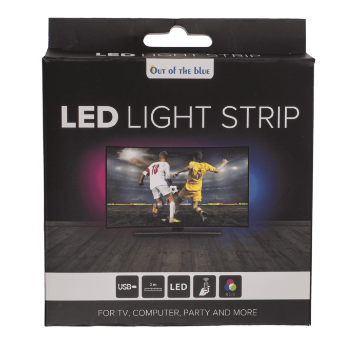 Leuchtstreifen mit farbwechselnder LED, L: 2 m,
