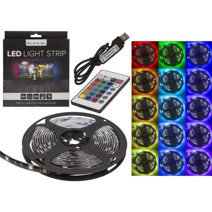 Leuchtstreifen mit farbwechselnder LED, L: 3 m,