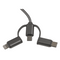 USB-Ladekabel 3 in 1, L: ca. 1,4 m, 96-teilig &