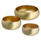 Deko Schale, gold, 3er Set
