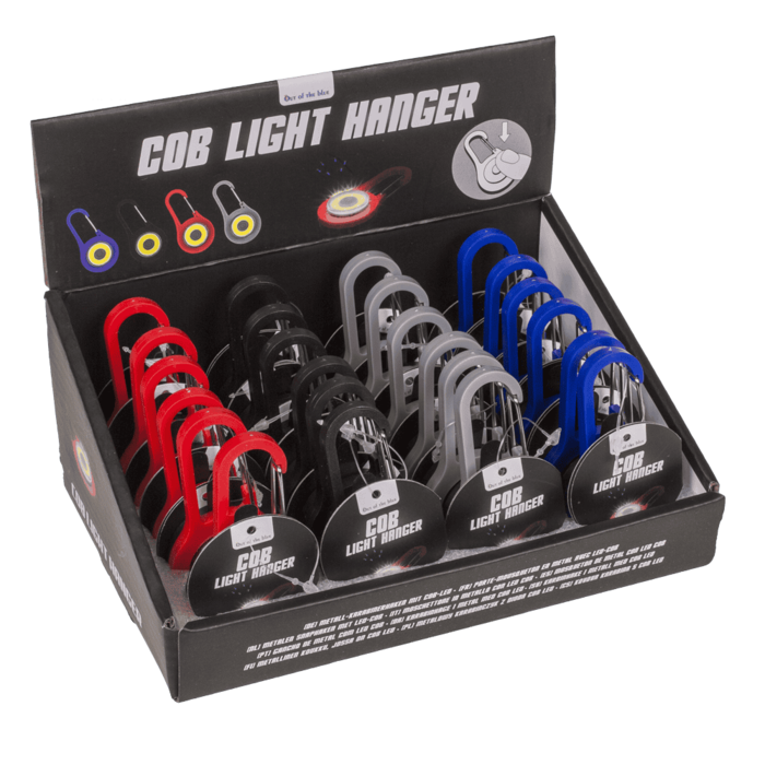 Metall-Karabinerhaken mit COB-LED