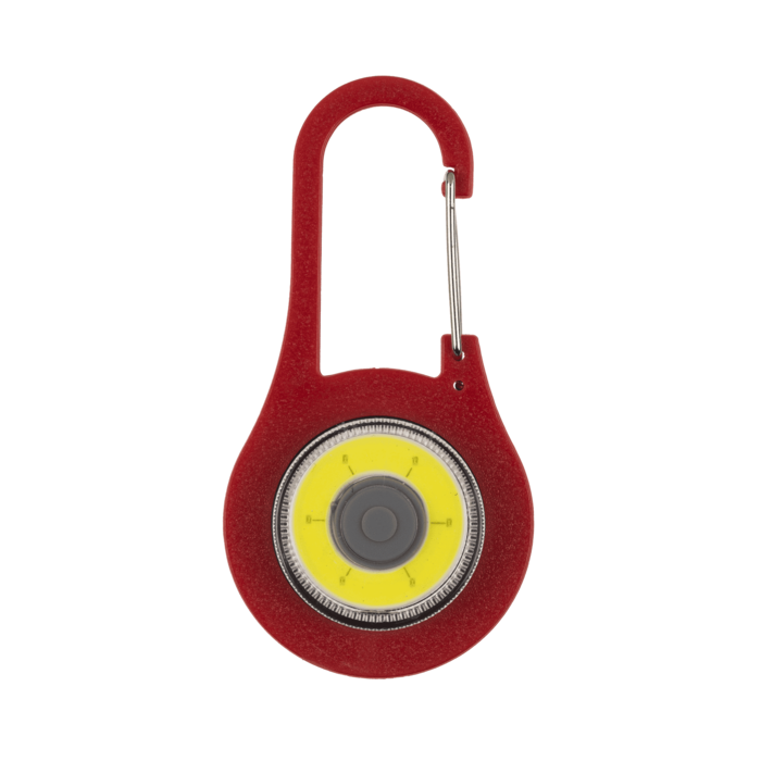 Metall-Karabinerhaken mit COB-LED