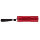 Metall-Taschenlampe mit 9 LED, ca. 8,5 cm,