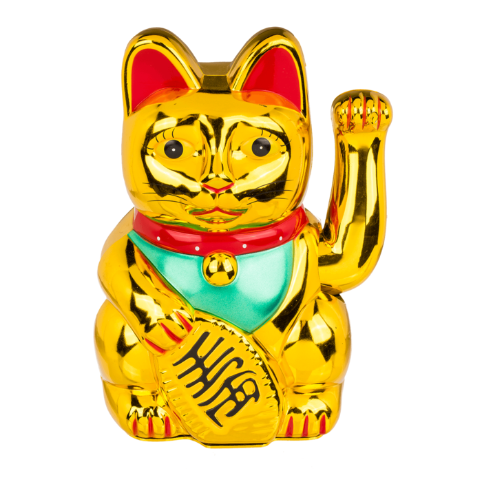Winkekatze, ca. 20 cm,