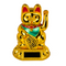 Winkekatze, mit Solarzelle, ca. 8 cm,