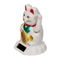 Winkekatze, mit Solarzelle, ca. 8 cm,