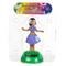 Bewegliche Figur, Hula Girl, mit Solarzelle,