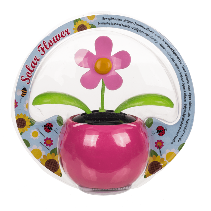 Bewegliche Blumen & Insekten, mit Solarzelle,