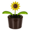 Bewegliche Blumen & Insekten, mit Solarzelle,