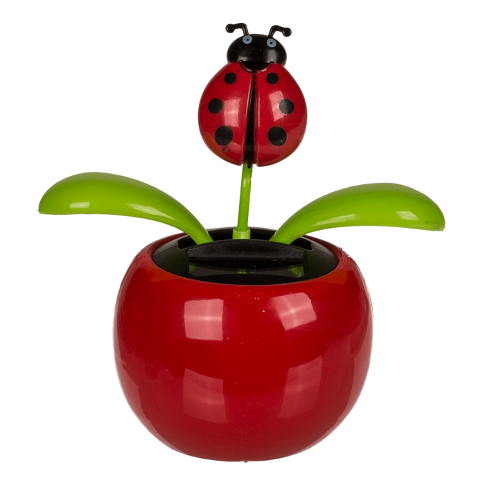 Bewegliche Blumen & Insekten, mit Solarzelle,