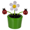 Bewegliche Blumen & Insekten, mit Solarzelle,