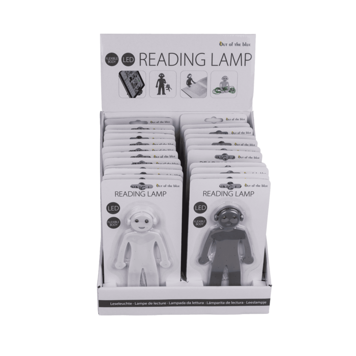 Leseleuchte, Men Body, mit LED (inkl. Batterien)