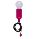 Leuchte mit LED, Glühbirne, mit Schnur, ca. 15 cm,