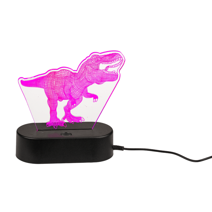 3D-Leuchte, T-Rex, ca. 20 cm,