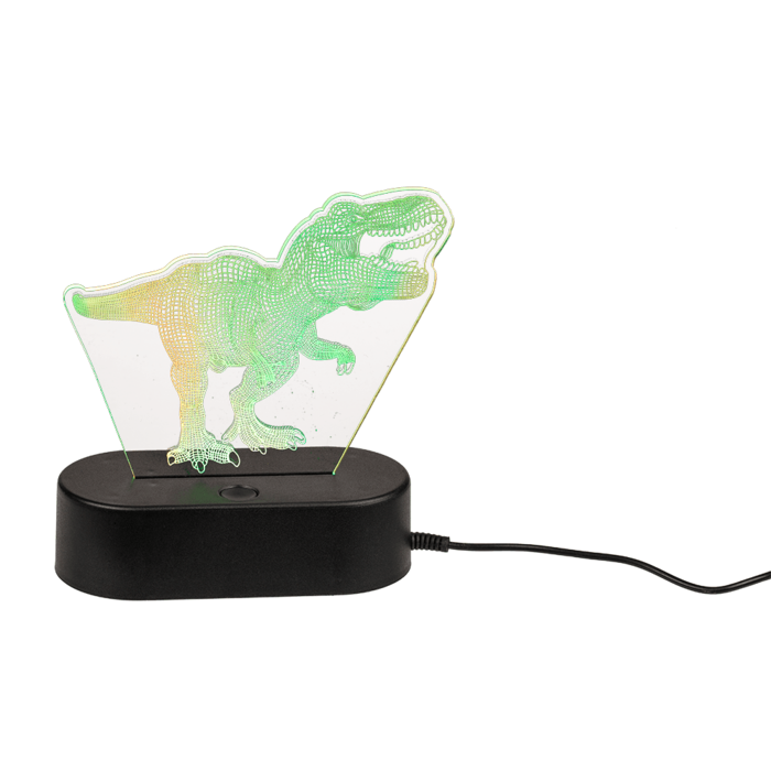 3D-Leuchte, T-Rex, ca. 20 cm,